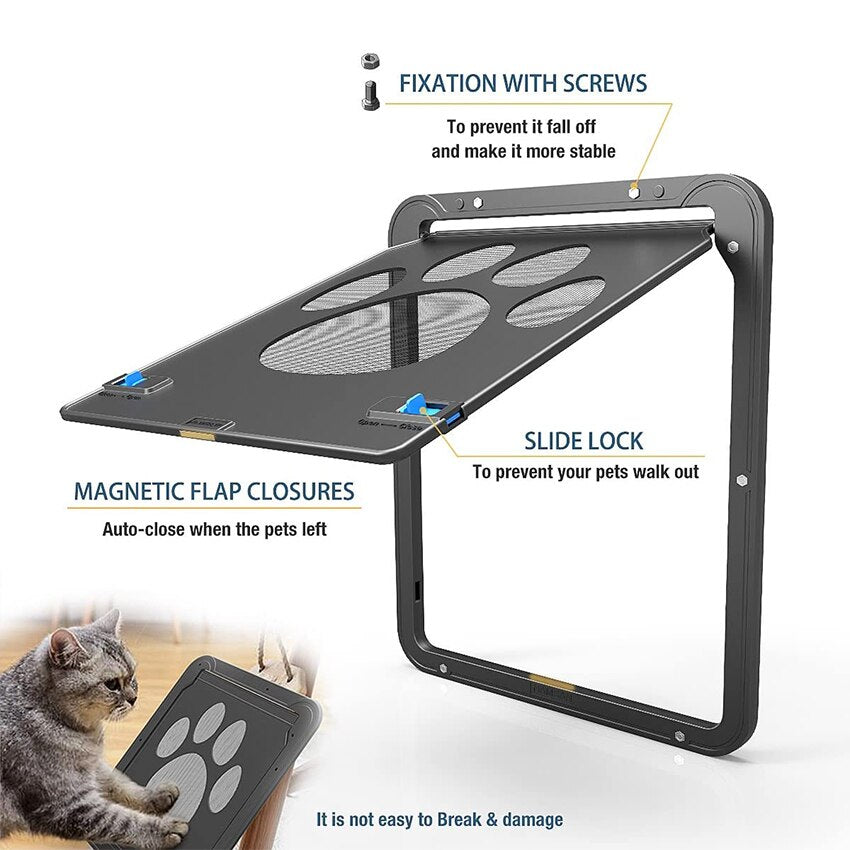 Lockable Dog and Cat Safety Gate