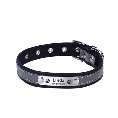 Personalized Reflective Collar