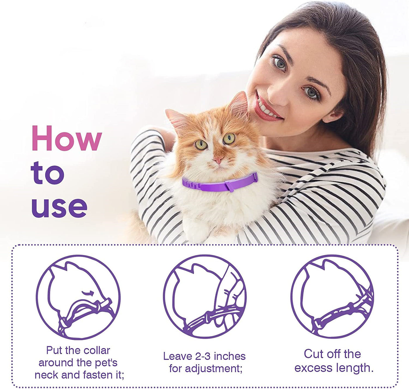 Soothing Calming Collar for Cats and Dogs