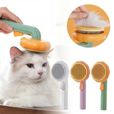 Pumpkin Cat Comb For Grooming